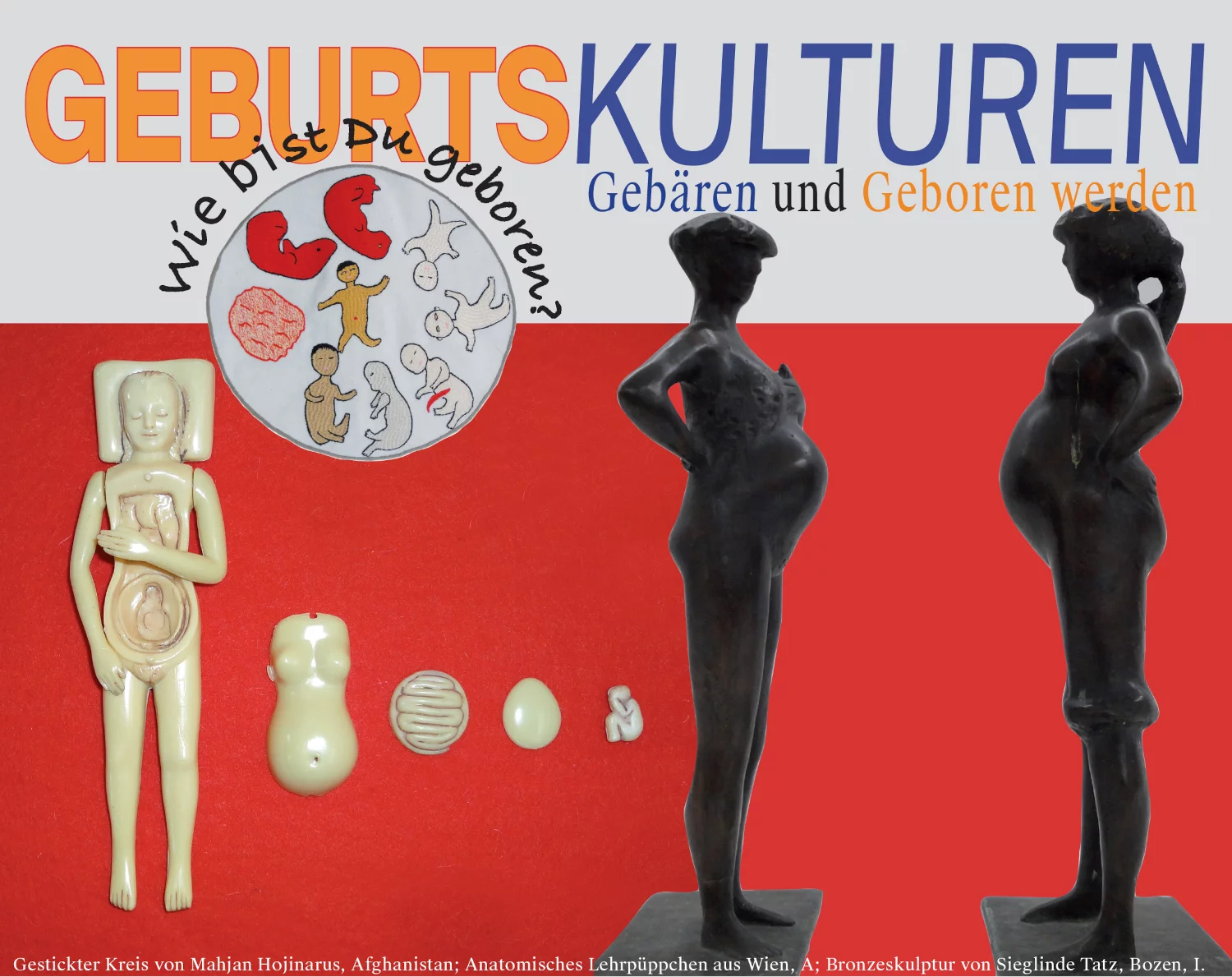 Ausstellung: Geburtskulturen - Gebären und geboren werden