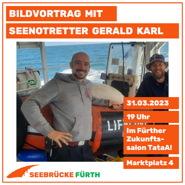 Seenotretter Gerald Karl berichtet uns persönlich von seinen Einsätzen